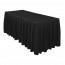 Black Table Skirting 14Ft. Black Table Skirting 14Ft.