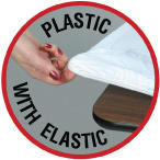 60 inch Round Elastic Table Cover 60 inch Round Elastic Table Cover